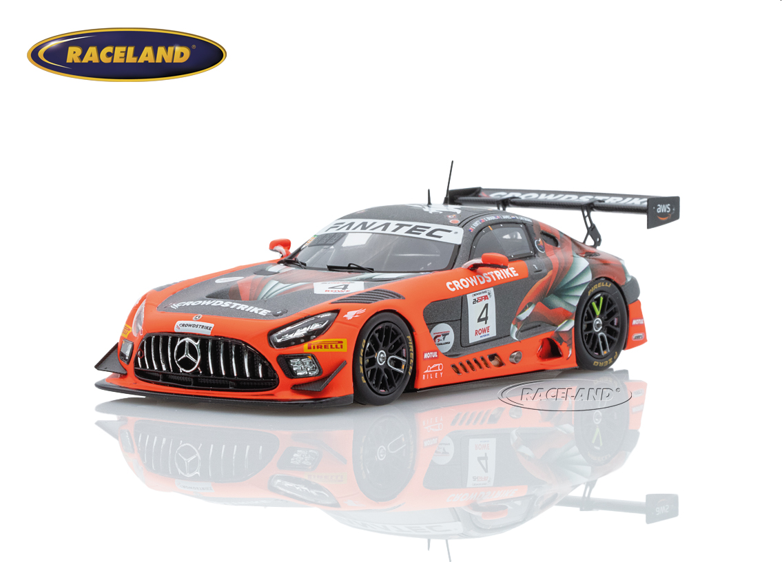 Mercedes AMG GT3 Evo CrowdStrike by Riley winner Pro-Am 29° 24H Spa 2024