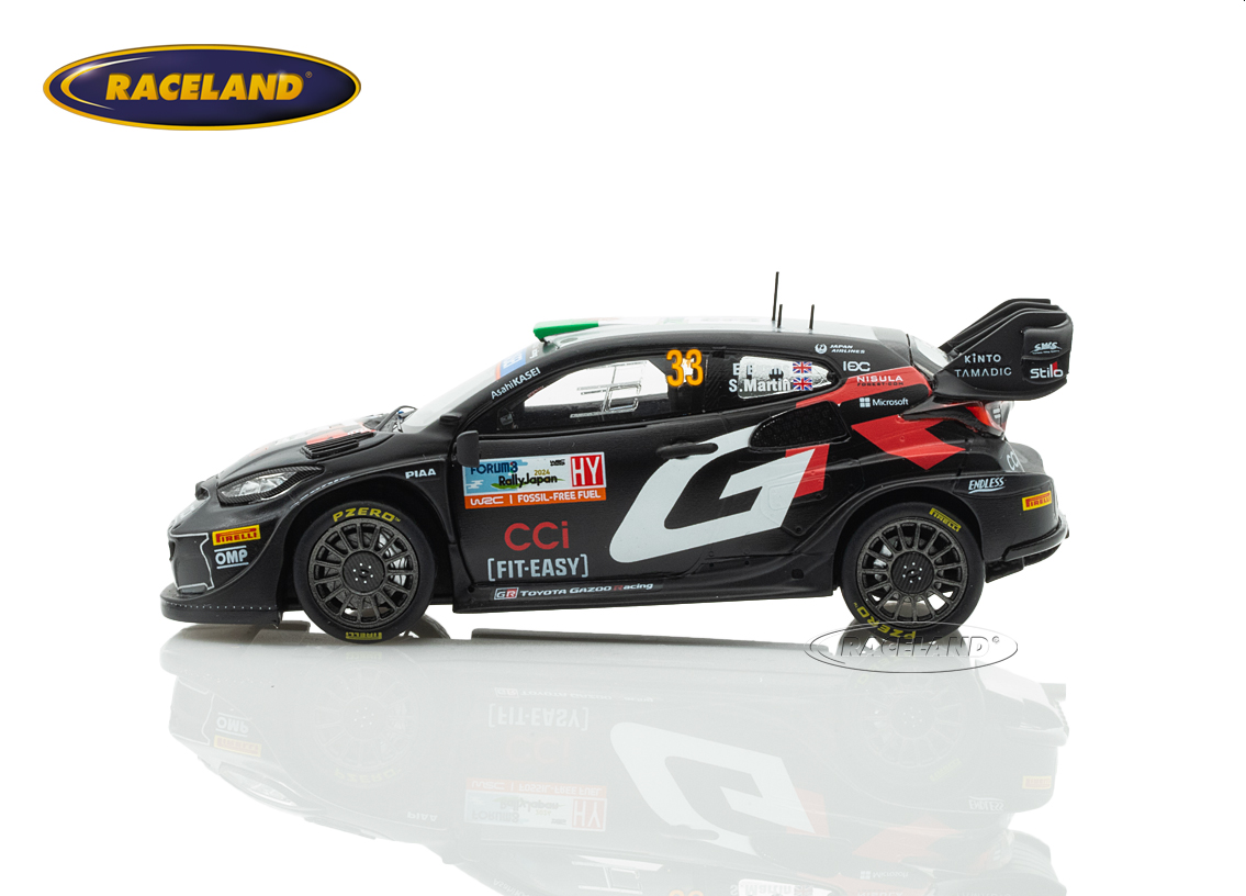 Toyota GR Yaris Rally1 Gazoo Racing WRT winner Rallye Japan 2024