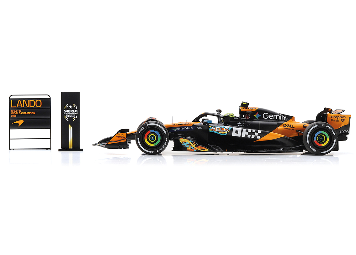 McLaren MCL39 Mercedes F1 3° Abu Dhabi GP World Champion 2025