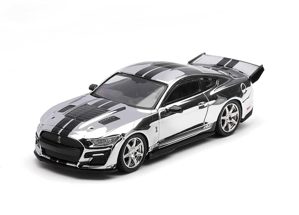 Shelby GT500 Dragon Snake Concept 2020 - chrome silver