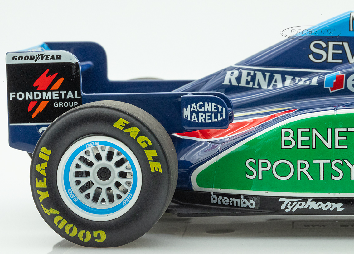 Benetton B196 Renault V10 Mild Seven 3° Argentinian GP Buenos Aires 1996