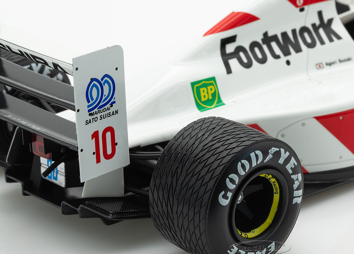 Footwork FA13 Mugen Honda V10 F1 9° Belgian GP Spa 1992