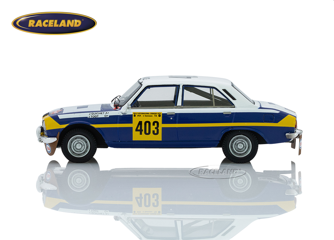 Peugeot 504 Esso Team Peugeot winner Rally Codasur Argentina 1979