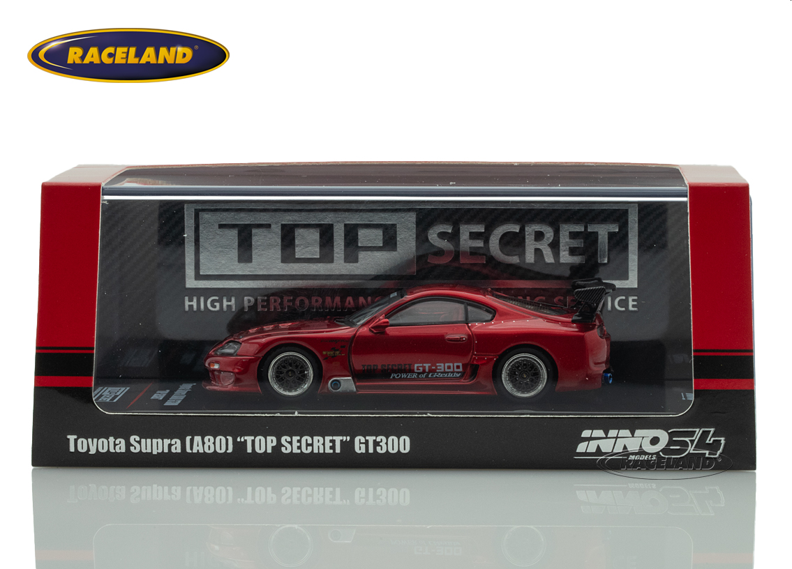 Toyota Supra A80 GT-300 top secret - red