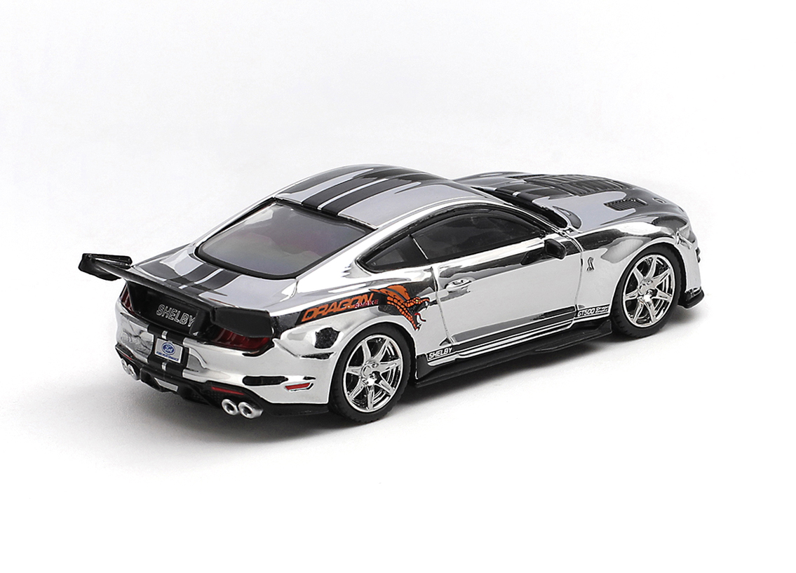 Shelby GT500 Dragon Snake Concept 2020 - chrome silver