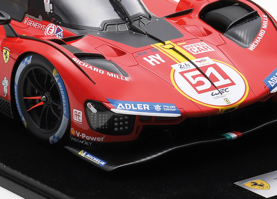 Ferrari 499P LMH Team Ferrari AF Corse winner Le Mans 2023