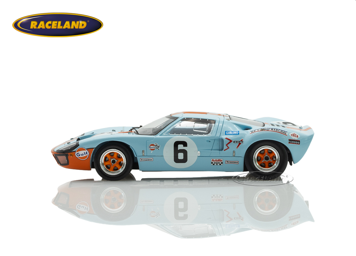 Ford GT 40 Gulf John Wyer Automotive winner Le Mans 1969