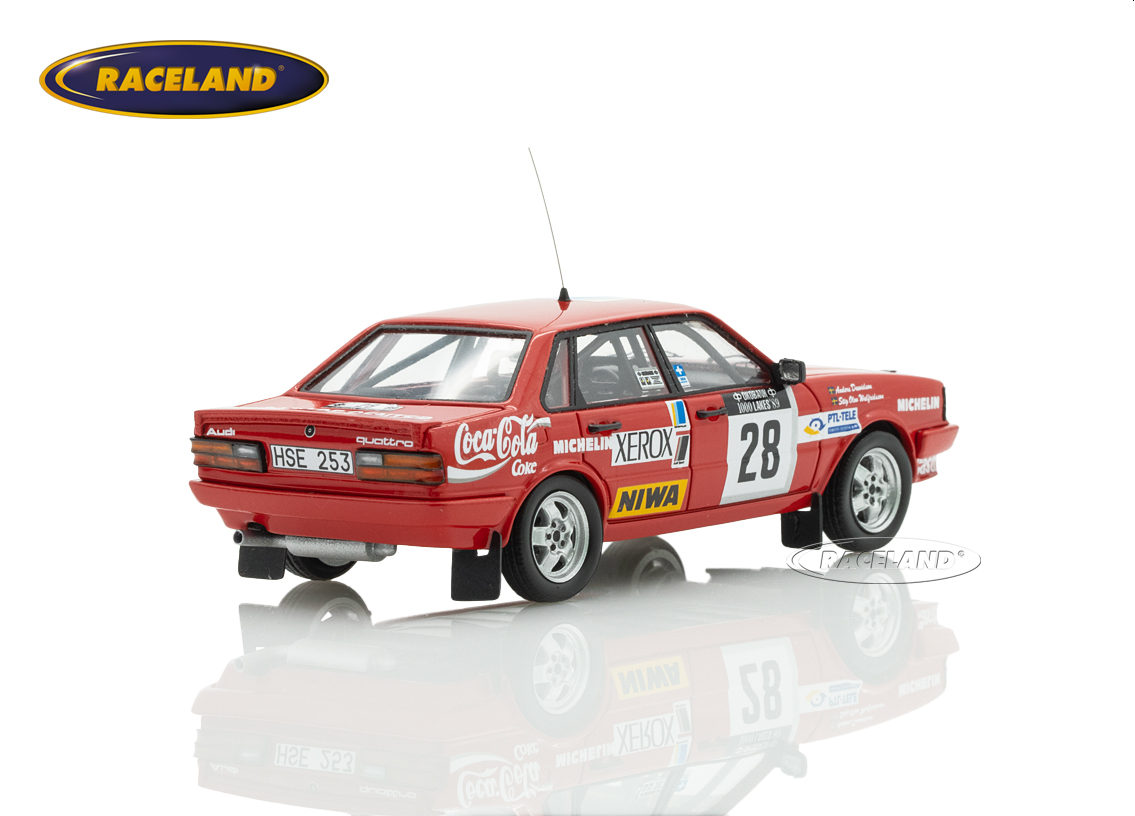 Audi 80 Quattro 8° 1000 Lakes Rallye 1989