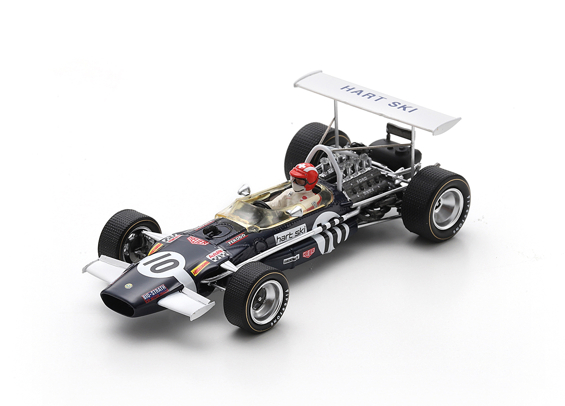 Lotus 49B Cosworth V8 F1 Rob Walker Spanish GP Montjuich Park 1969