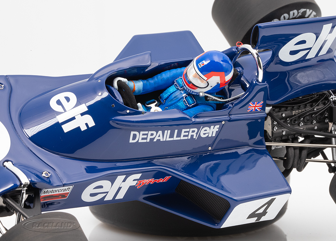 Tyrrell 007 Cosworth V8 F1 Elf Team 2° Swedish GP Anderstorp 1974