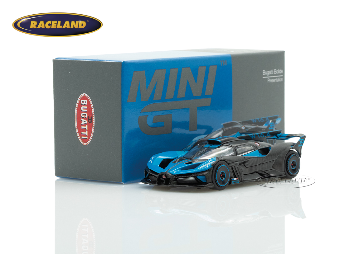 Bugatti Bolide presentation 2024 - black blue