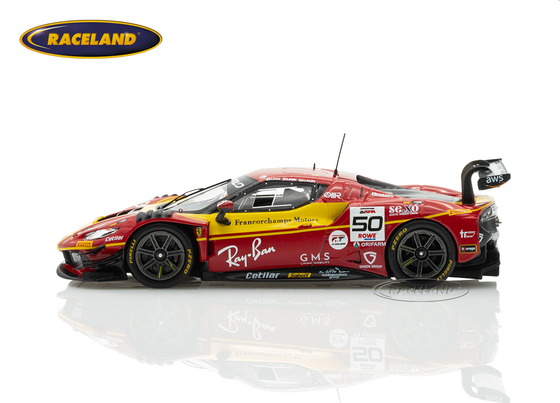 Ferrari 296 GT3 AF Corse Francorchamps Motors 4° Spa 24H 2025