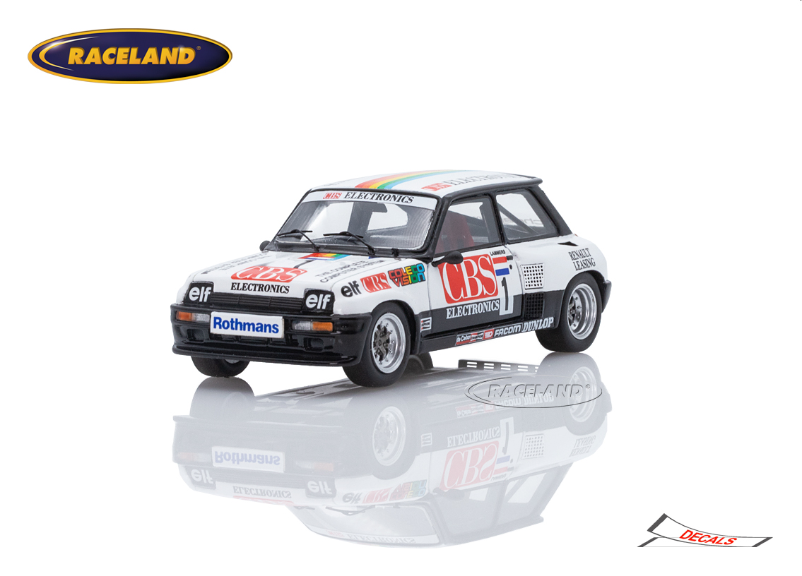 Renault 5 Turbo R5 Turbo Europa Cup Champion 1984