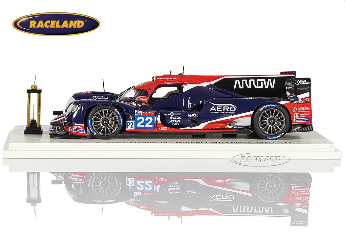 Oreca 07 Gibson LMP2 United Autosports 5° Le Mans 2020 winner LMP2 with trophy