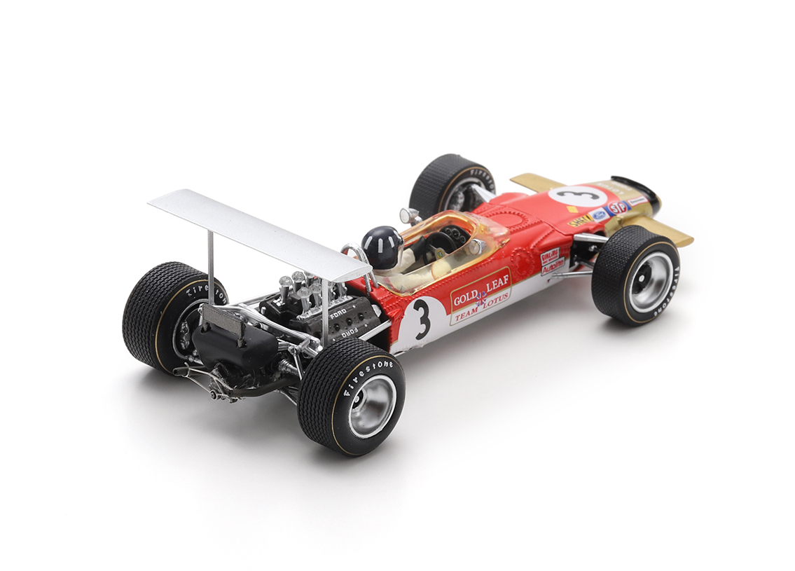 Lotus 49B Cosworth V8 F1 Gold Leaf 2° German GP World Champion 1968
