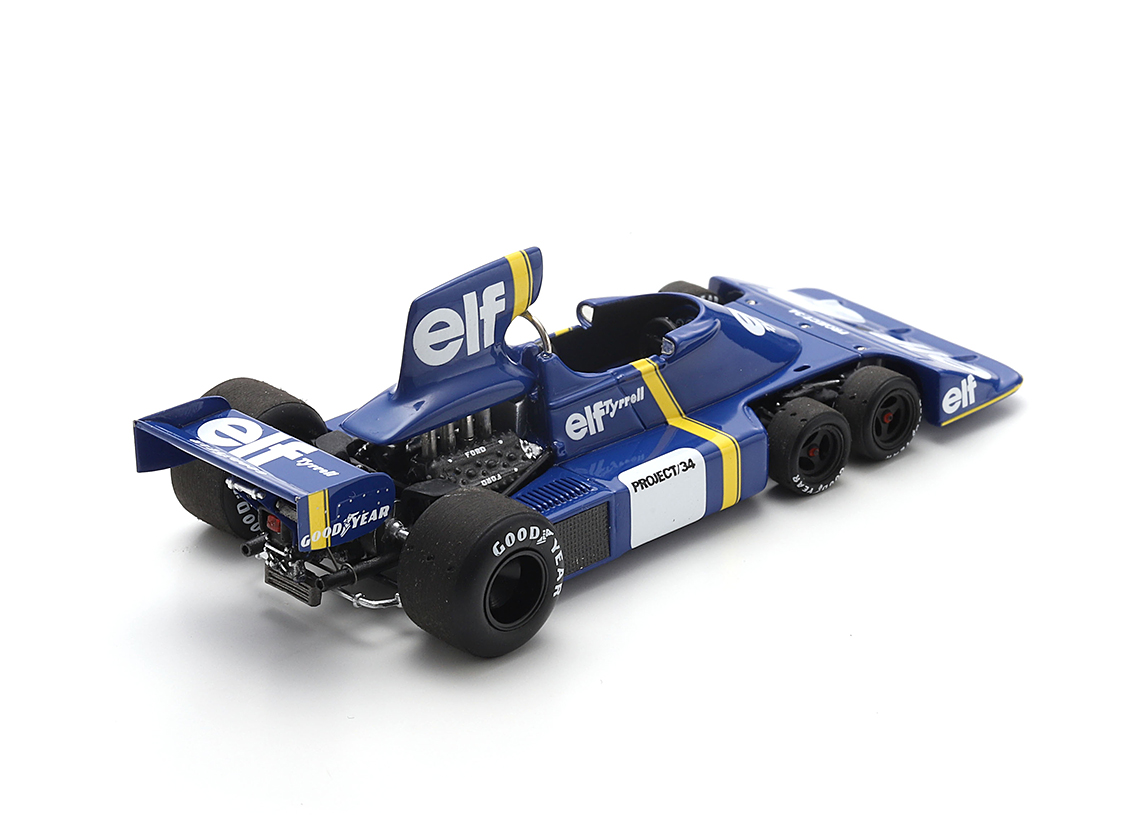 Tyrrell P34 Cosworth V8 elf Team Tyrrell F1 presentation model 1975