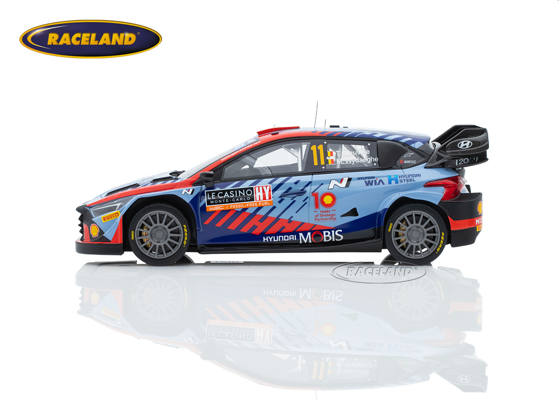 Hyundai i20 N Rally 1 WRC Shell Mobis WRT winner Rallye Monte Carlo 2024