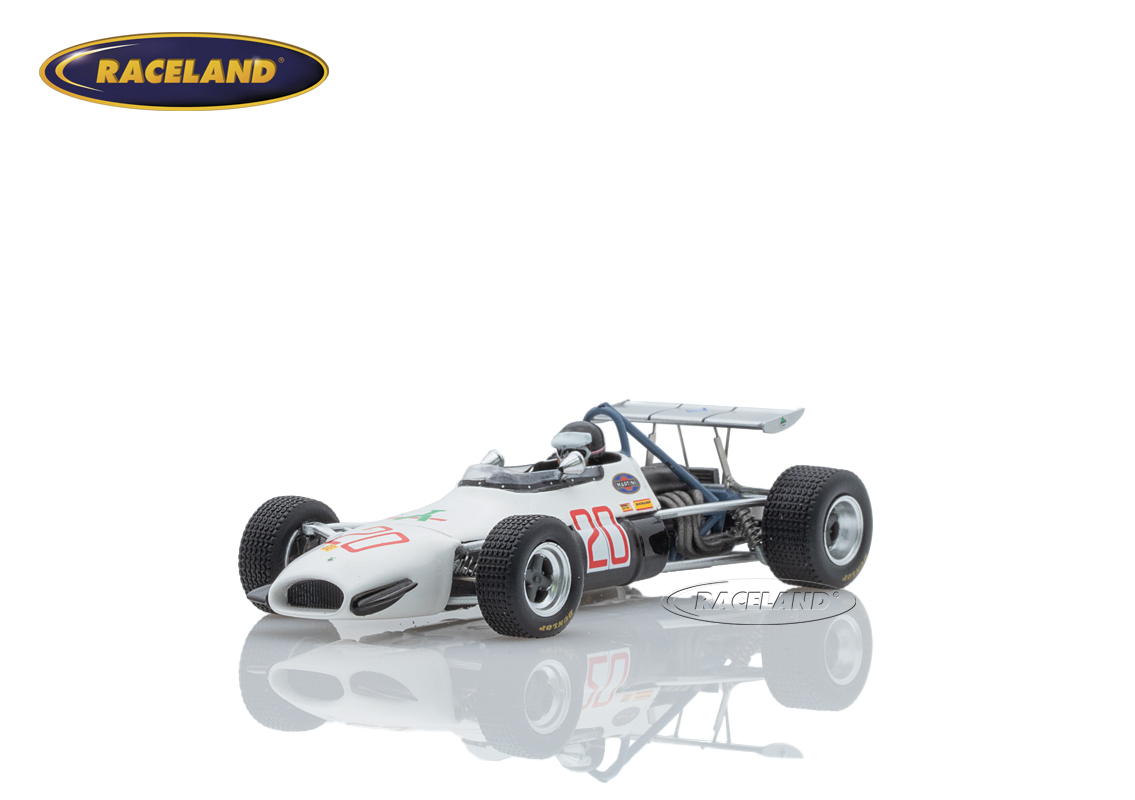 Brabham BT30 Cosworth F2 Ahrens Racing Team 7° German GP 1969