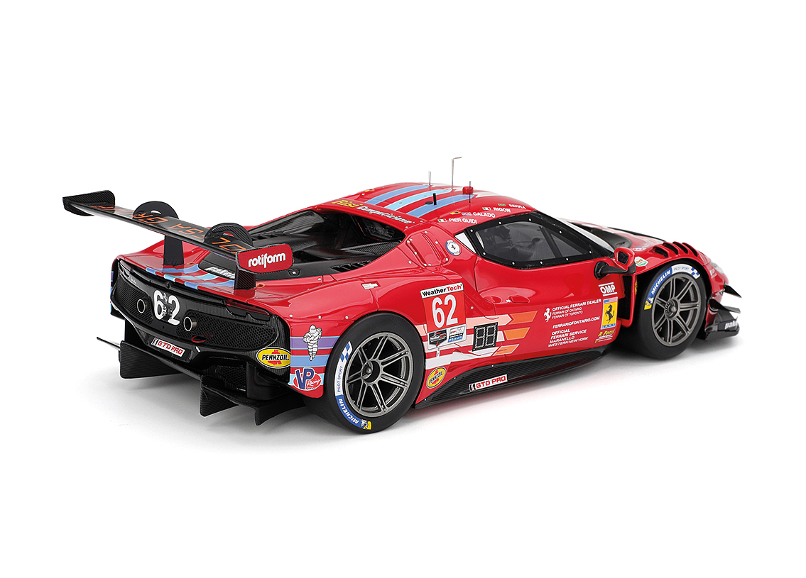 Ferrari 296 GT3 Risi Competizione 17° Daytona 24H IMSA 2024