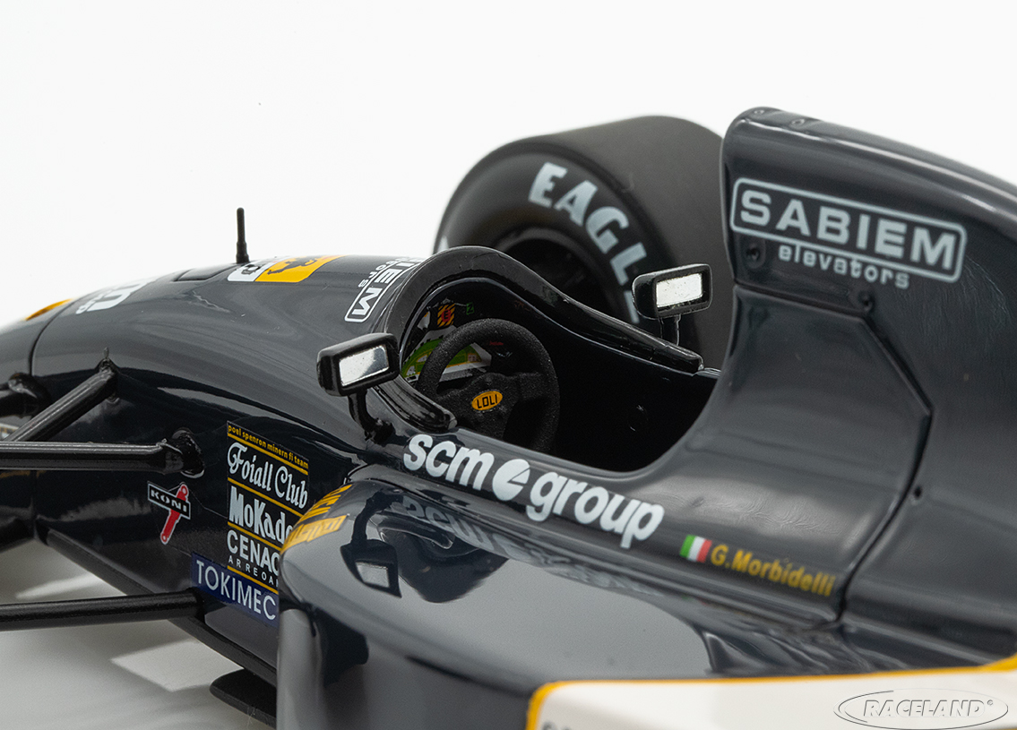 Minardi M191 Ferrari V12 F1 Belgian GP Spa 1991
