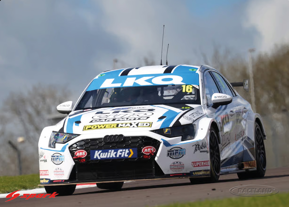 Audi S3 LKQ Euro Car Parts with Power Maxed Racing BTCC 2026