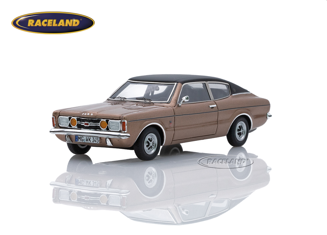Ford Knudsen Taunus Coupe 1974 - metallic brown