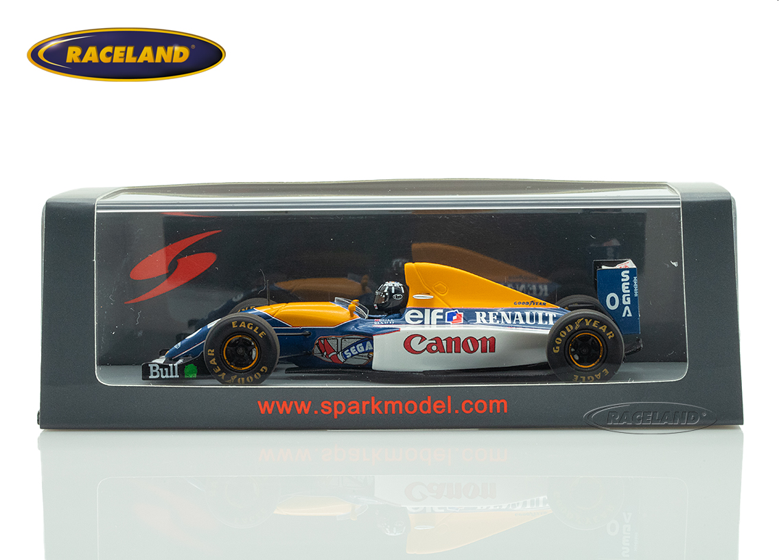 Williams FW15C Renault V10 F1 Canon winner Belgian GP Spa 1993