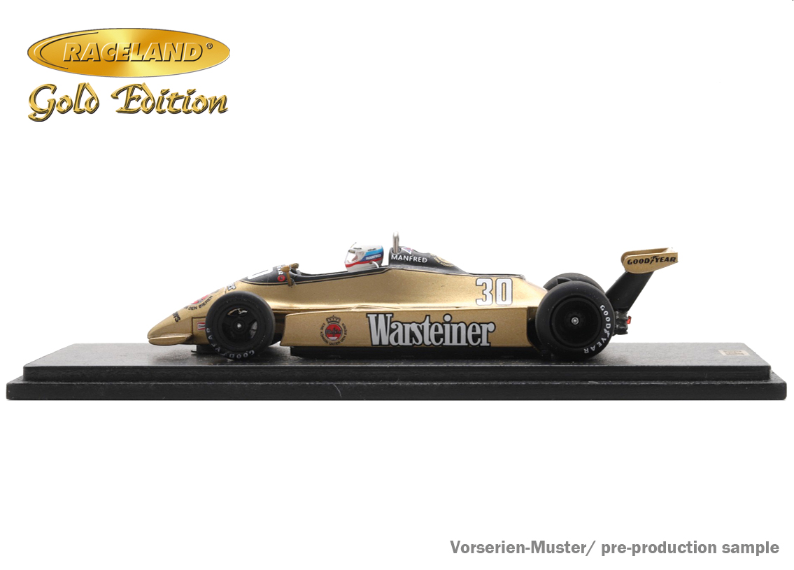 Arrows A3 Cosworth V8 F1 Warsteiner Italian GP Imola 1980