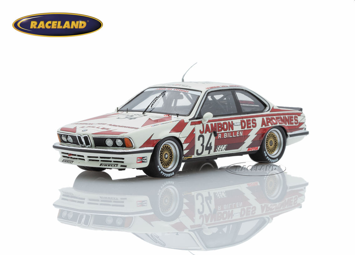 BMW 635 CSi Serge Power Jambon des Ardennes 24H Spa 1984