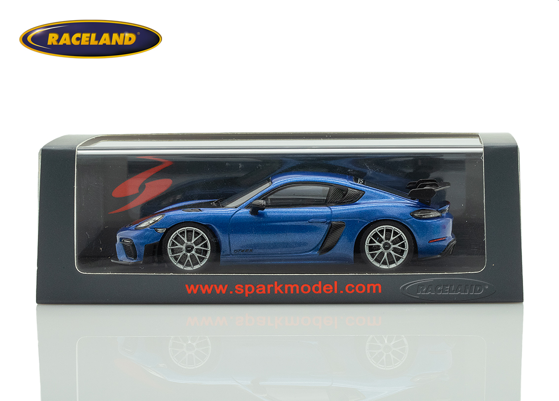 Porsche 718 Cayman GT4 RS 2023 - cobalt blue metallic with Weissach Package