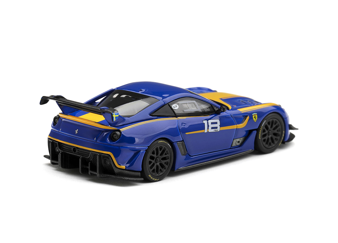 Ferrari 599XX EVO 2011 - blue/yellow