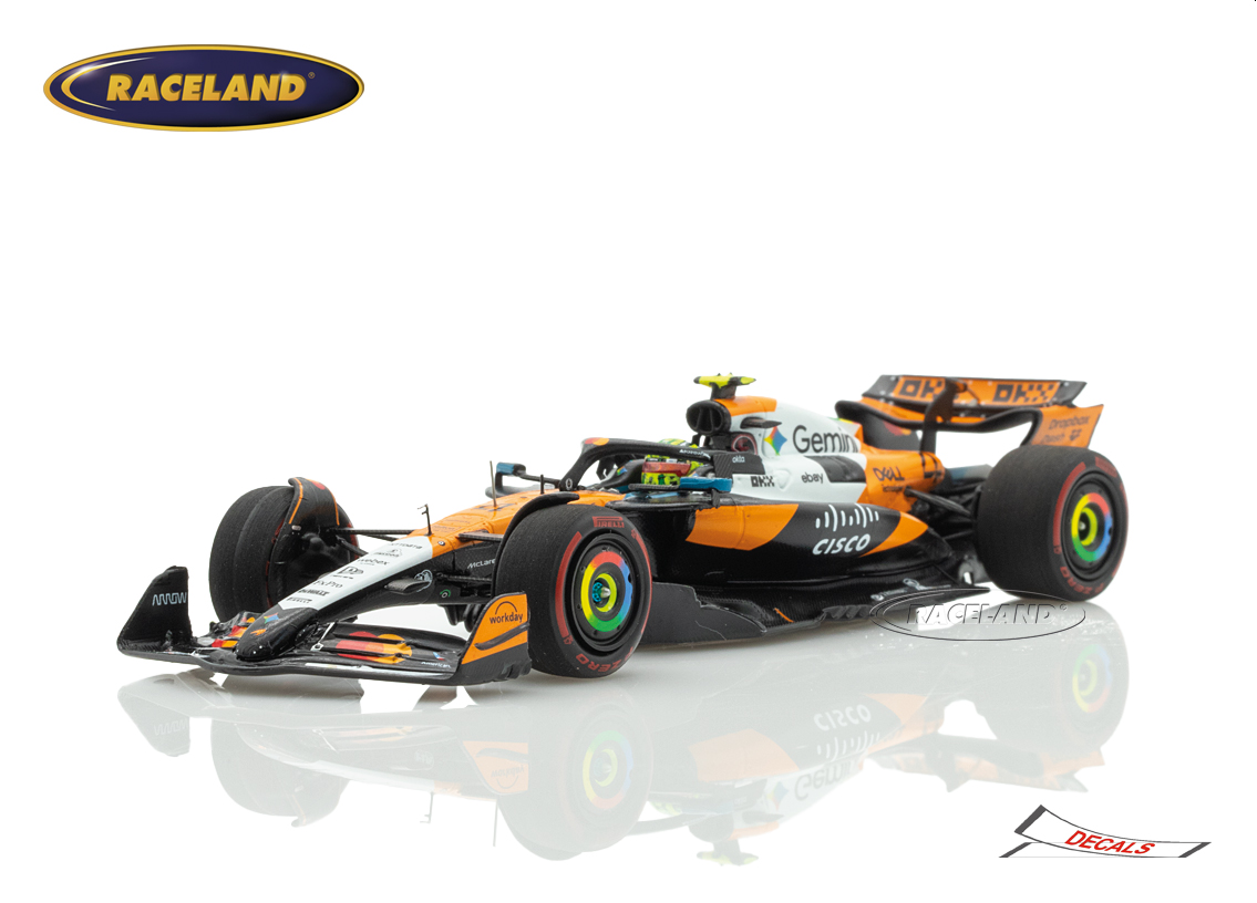 McLaren MCL39 Mercedes F1 2° US GP Austin 2025