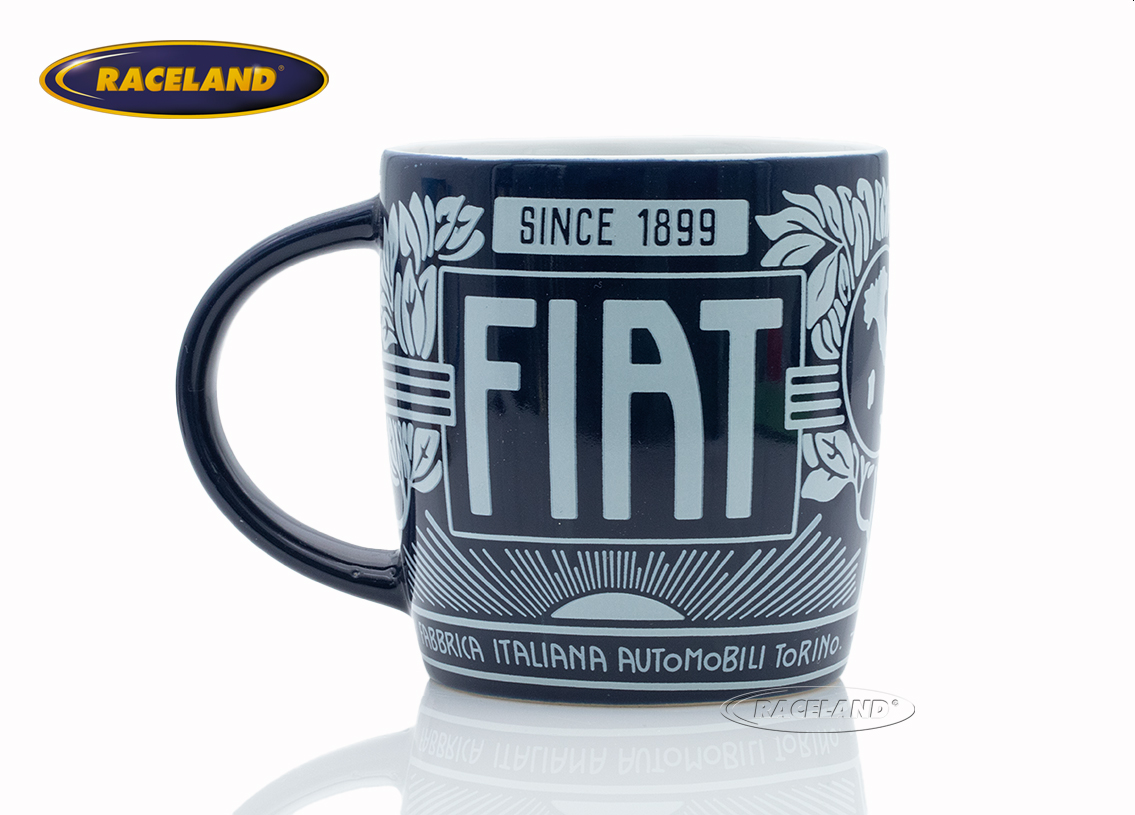 mug FIAT since 1899 Logo blue