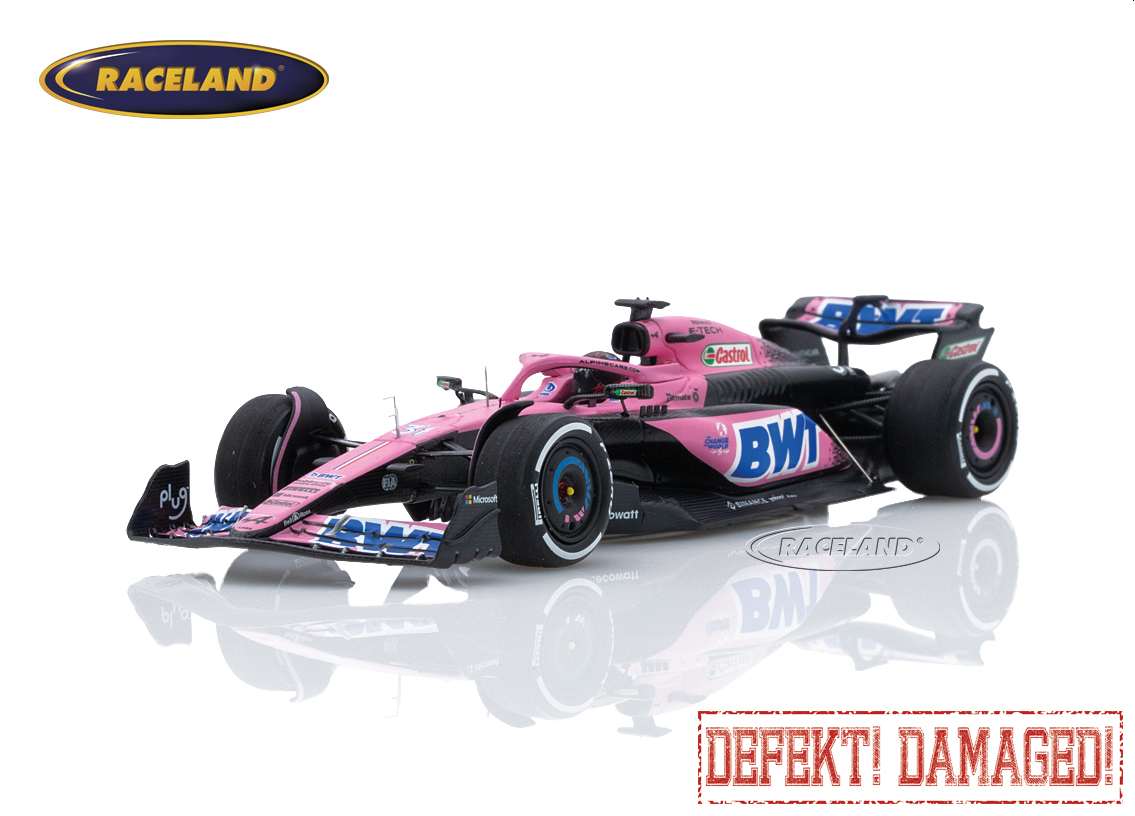 Alpine A523 Renault F1 BWT 8° Saudi Arabian GP 2023