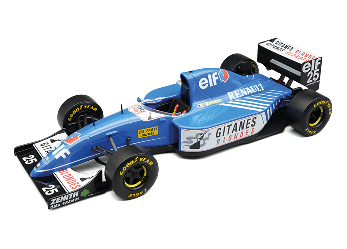 Ligier JS39 Renault V10 F1 Gitanes South African GP Kyalami 1993