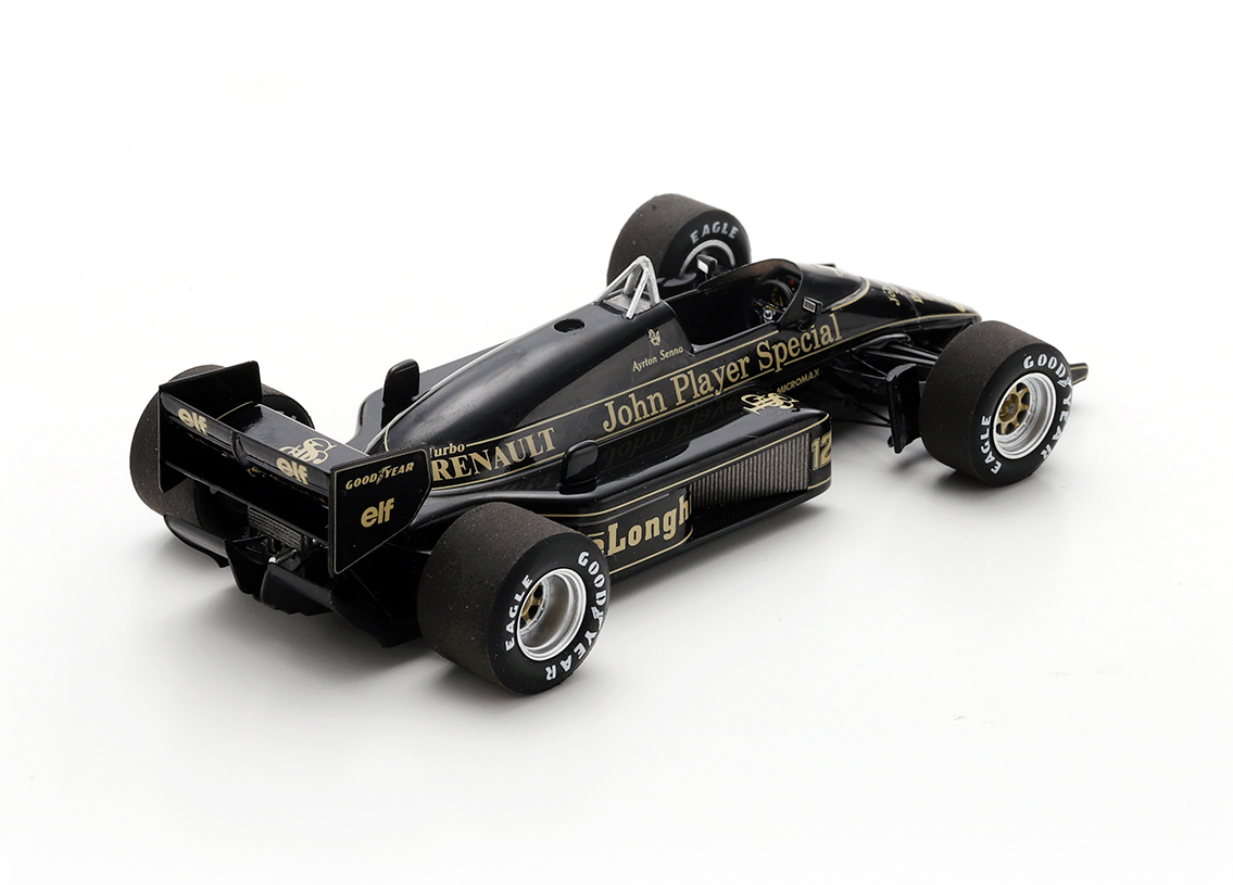 Lotus 98T Renault V6 F1 JPS Team winner US GP Detroit 1986