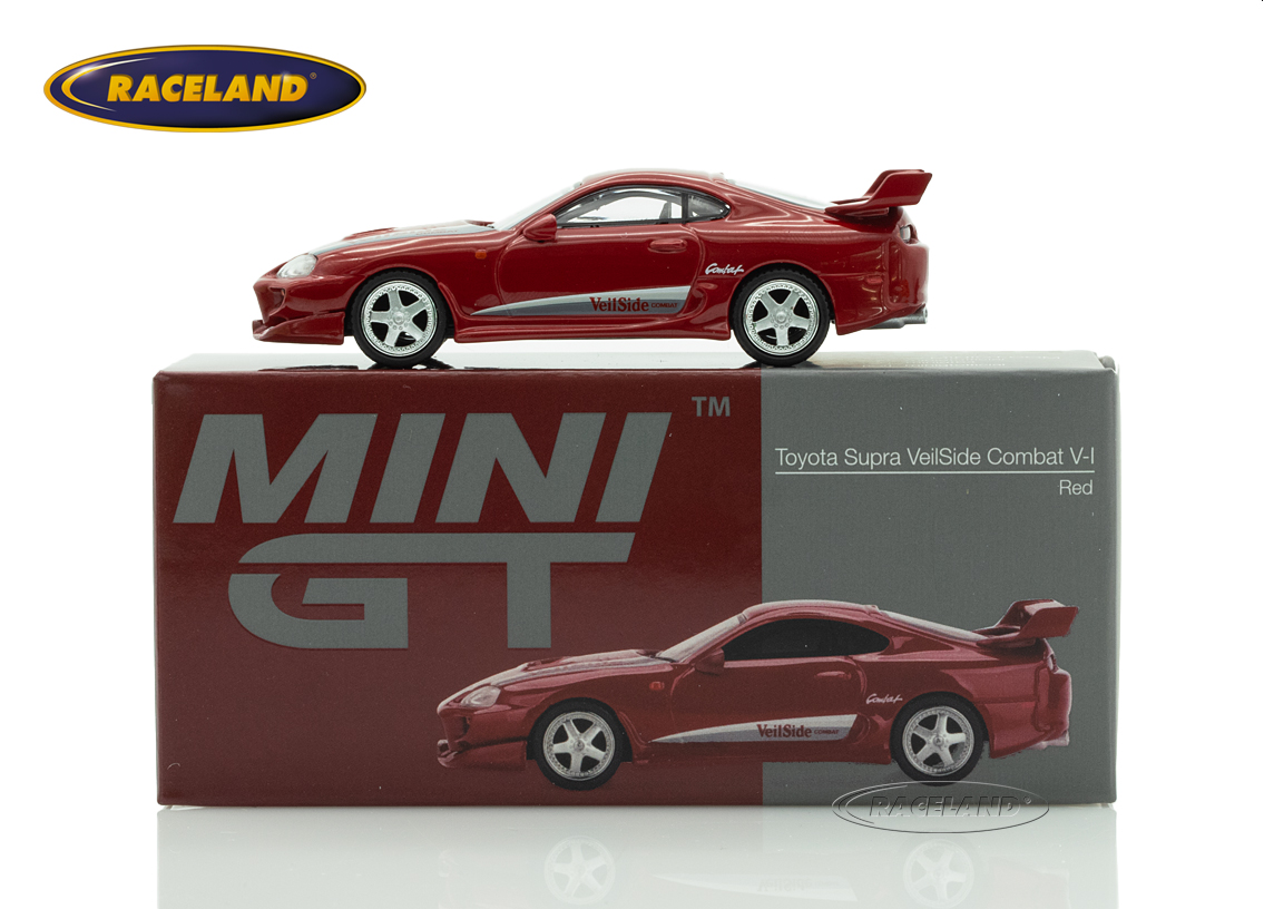 Toyota Supra MK4 (A80) Veilside Combat V-I 1994 - red | 27-61094