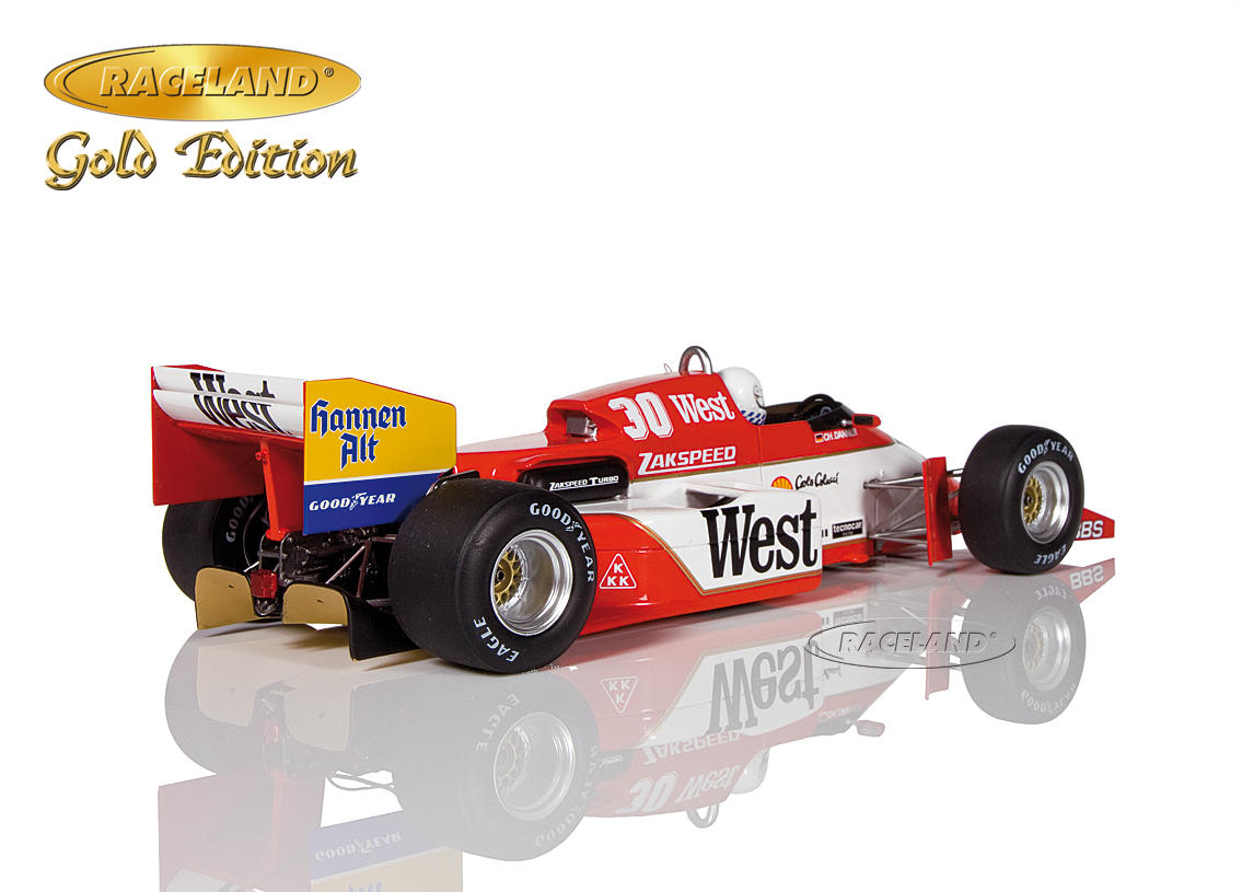 Zakspeed 841 1.5 Zakspeed Turbo F1 Belgian GP 1985