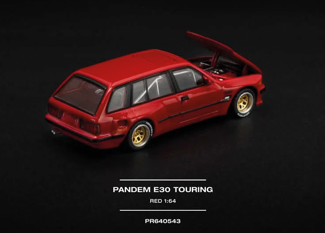 BMW E30 Touring Pandem red
