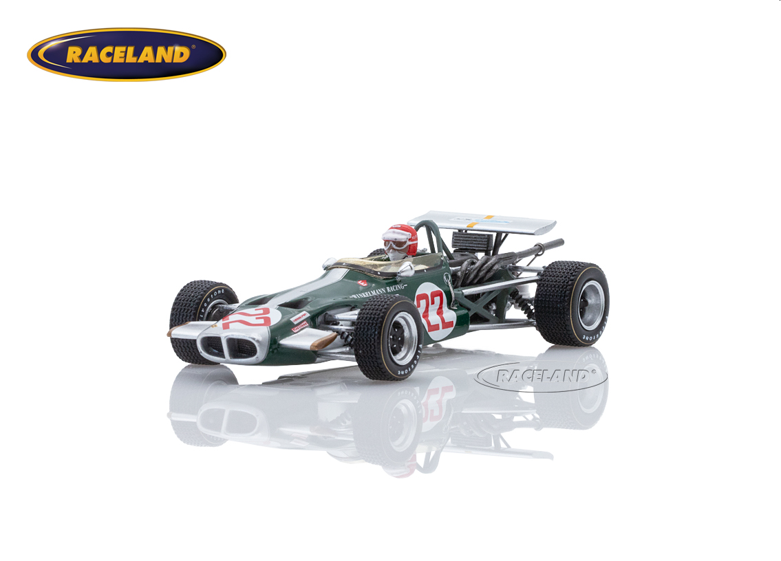 Lotus 59B Cosworth FVA F2 Roy Winkelmann 8° German F1 GP Nürburgring 1969