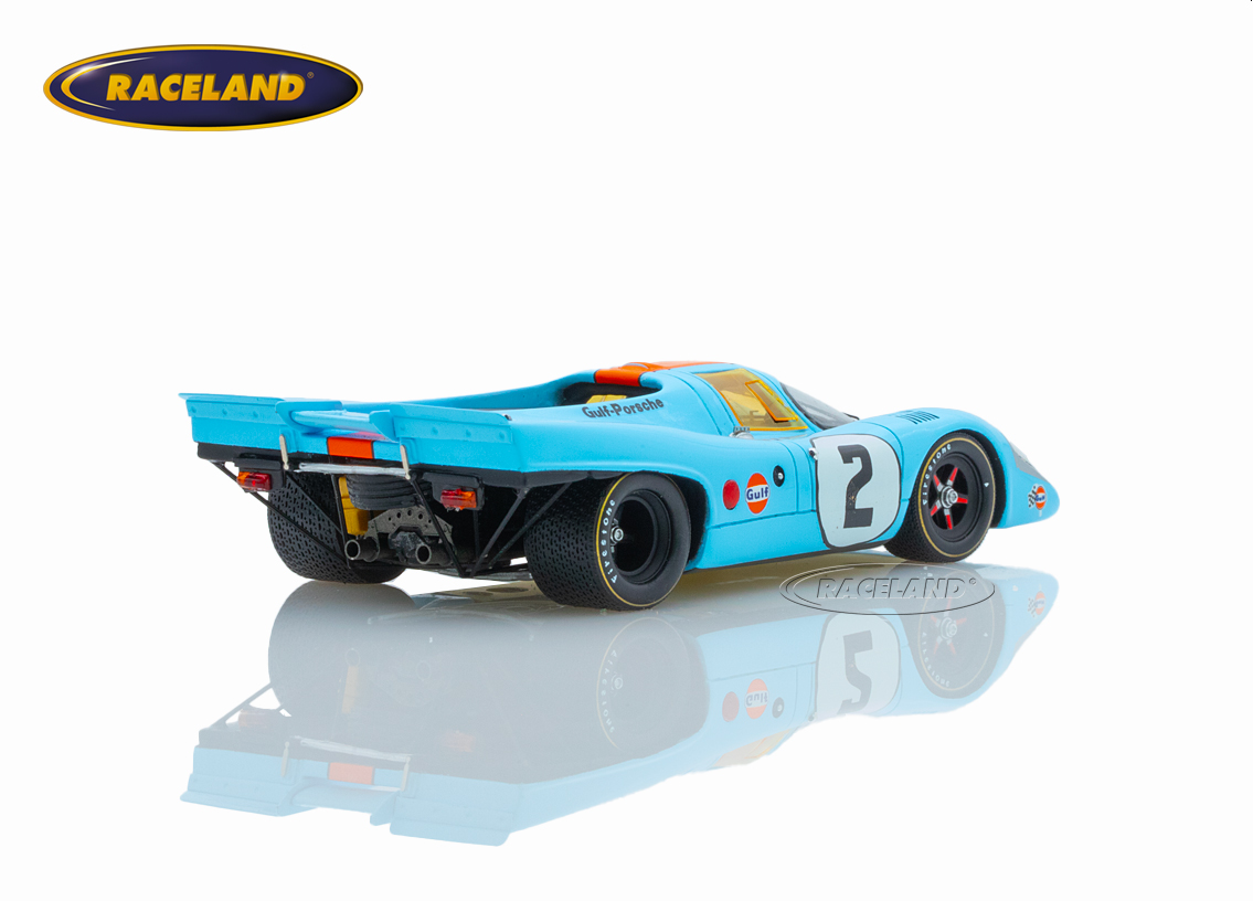 Porsche 917K Gulf John Wyer Automotive Engineering 4° 12H Sebring 1971