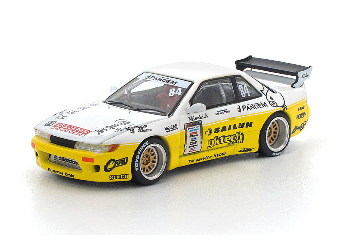 Nissan Silvia S13 Pandem D1 - yellow - white