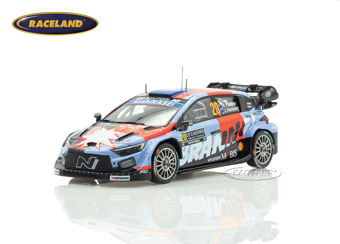 Hyundai i20N Rally1 SHELL MOBIS WRT 4° Rallye Monte Carlo 2026