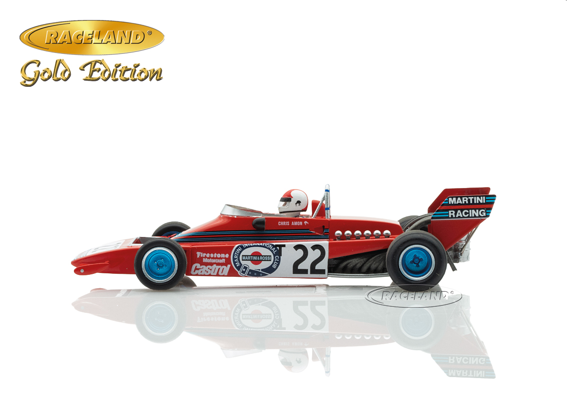 Tecno E731 Tecno F12 F1 Martini practice Austrian GP 1973
