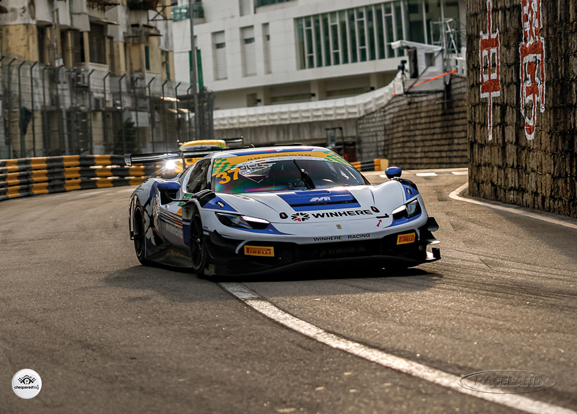 Ferrari 296 GT3 Winhere Motorsports 8° FIA GT World Cup Macau 2025