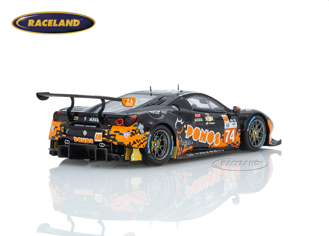 Ferrari 488 GTE Evo Kessel Racing 38° Le Mans 2023