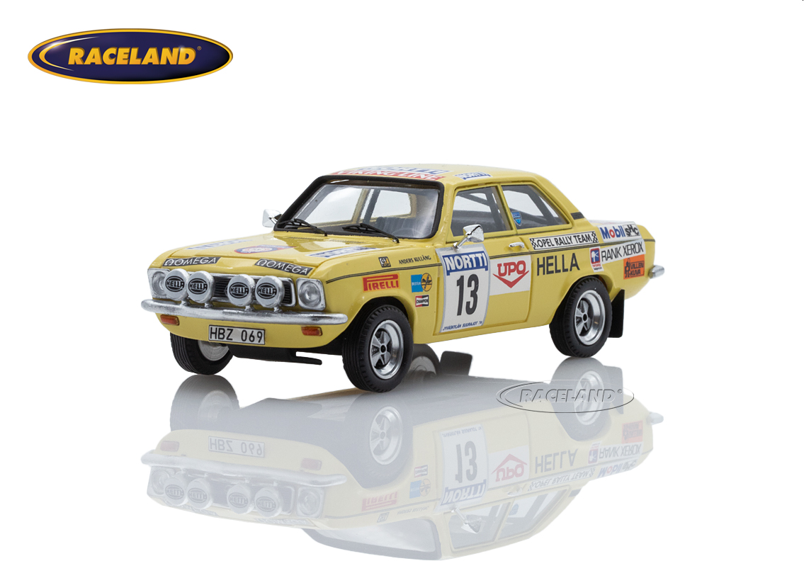Opel Ascona A Opel Rally Team 8° 1000 Lakes Rally 1974