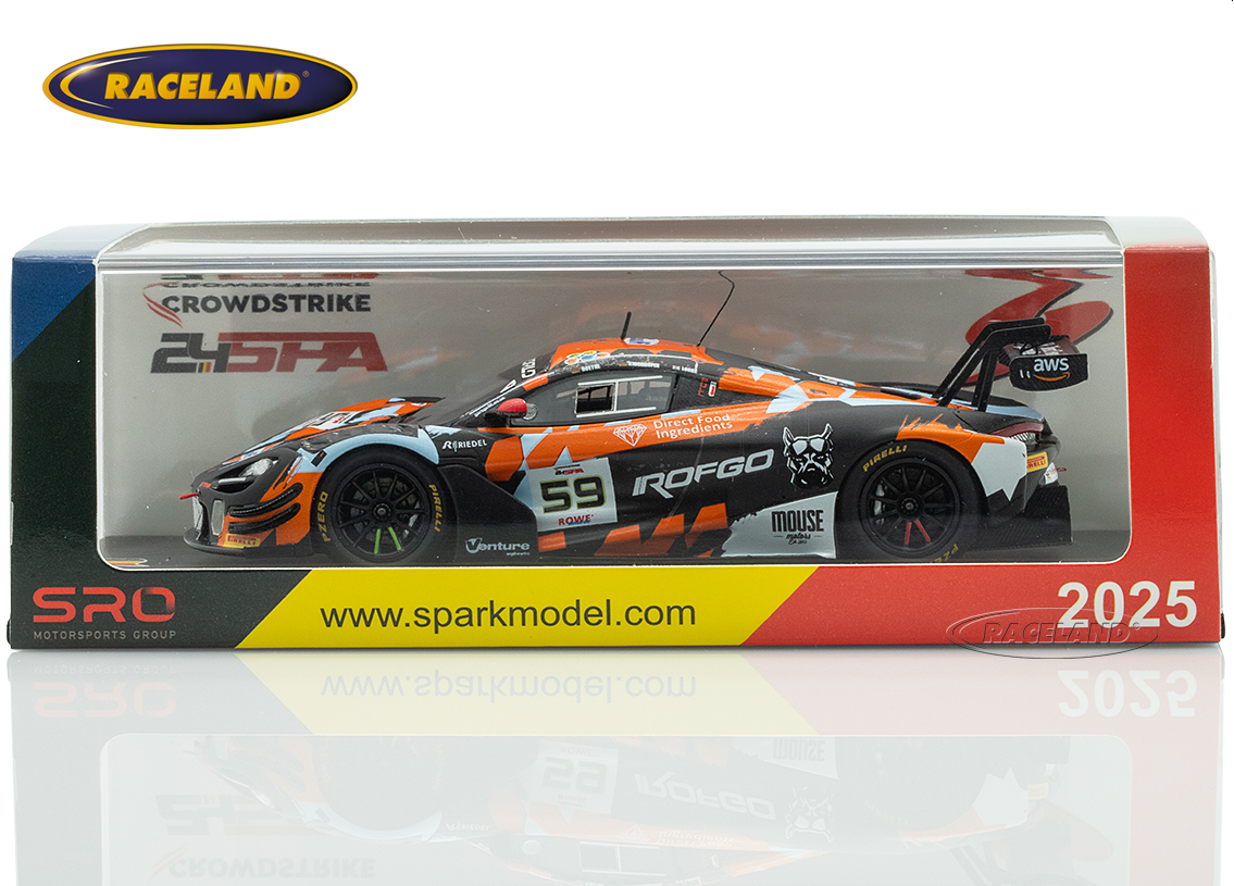 McLaren 720S GT3 EVO Garage 59 6° Spa 24H 2025
