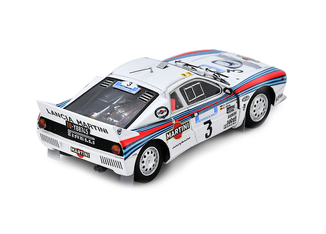Lancia 037 Martini Racing winner Rallye Acropolis 1983