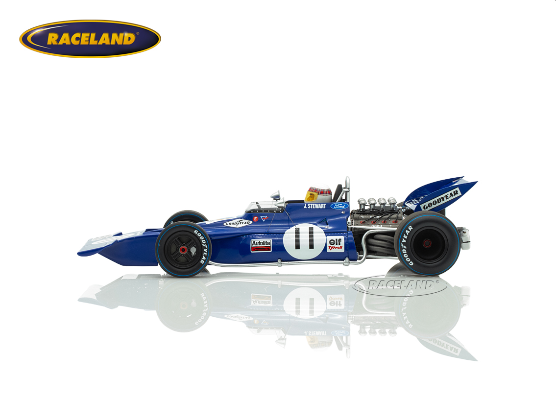 Tyrrell 003 Cosworth V8 F1 elf winner Monaco GP 1971
